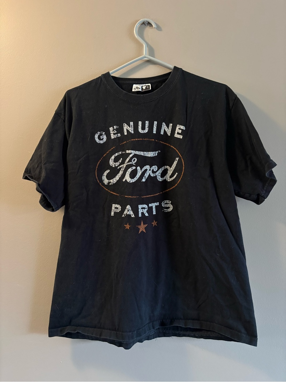 avocado Black Graphic Tee with White and Brown Print - Men's Shirt